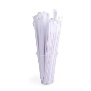 SORBETE PLASTICO ENSOBRADO x 100u